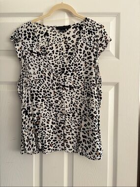 Adorable Cheetah Print Top
